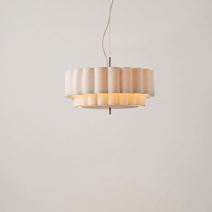 Suspension lustre en tissu — Valentine