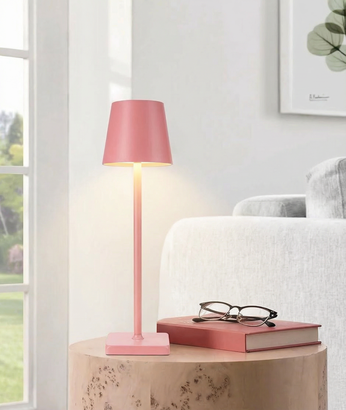 Lampe à poser tactile rechargeable — Aline