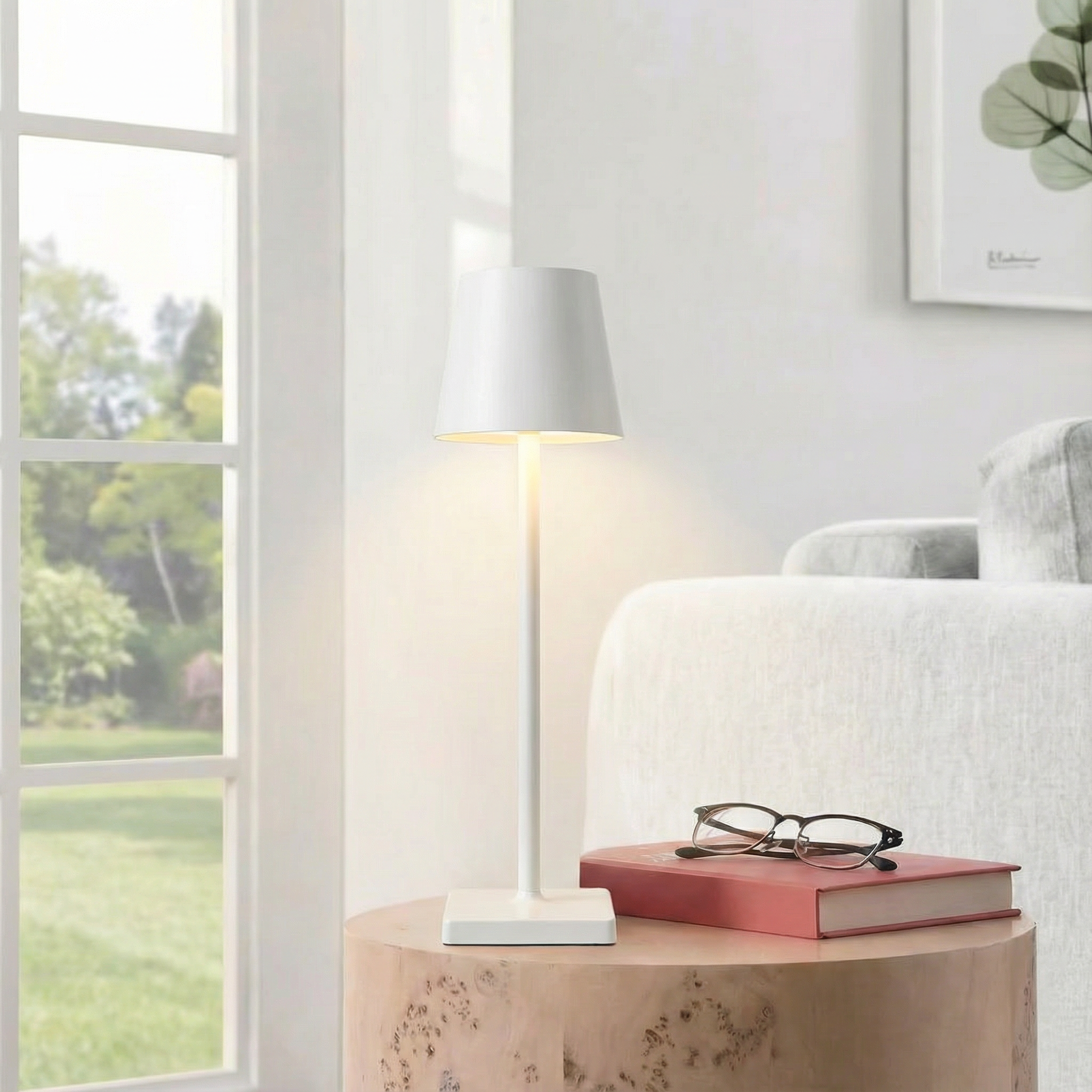 Lampe à poser tactile rechargeable — Aline