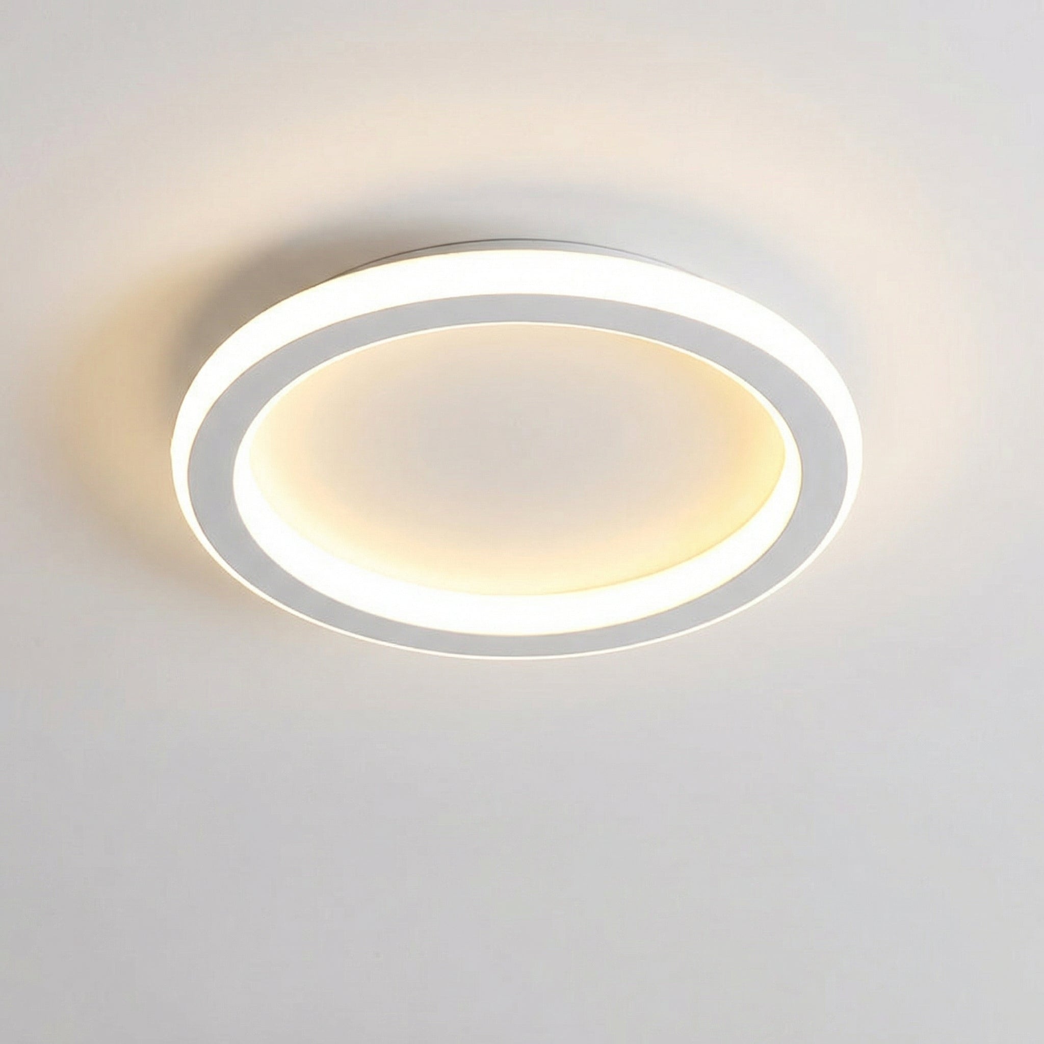 Plafonnier anneau minimaliste — Blanche