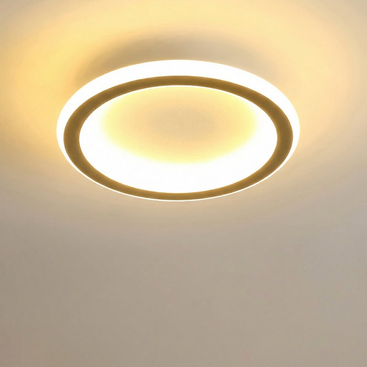 Plafonnier anneau minimaliste — Blanche