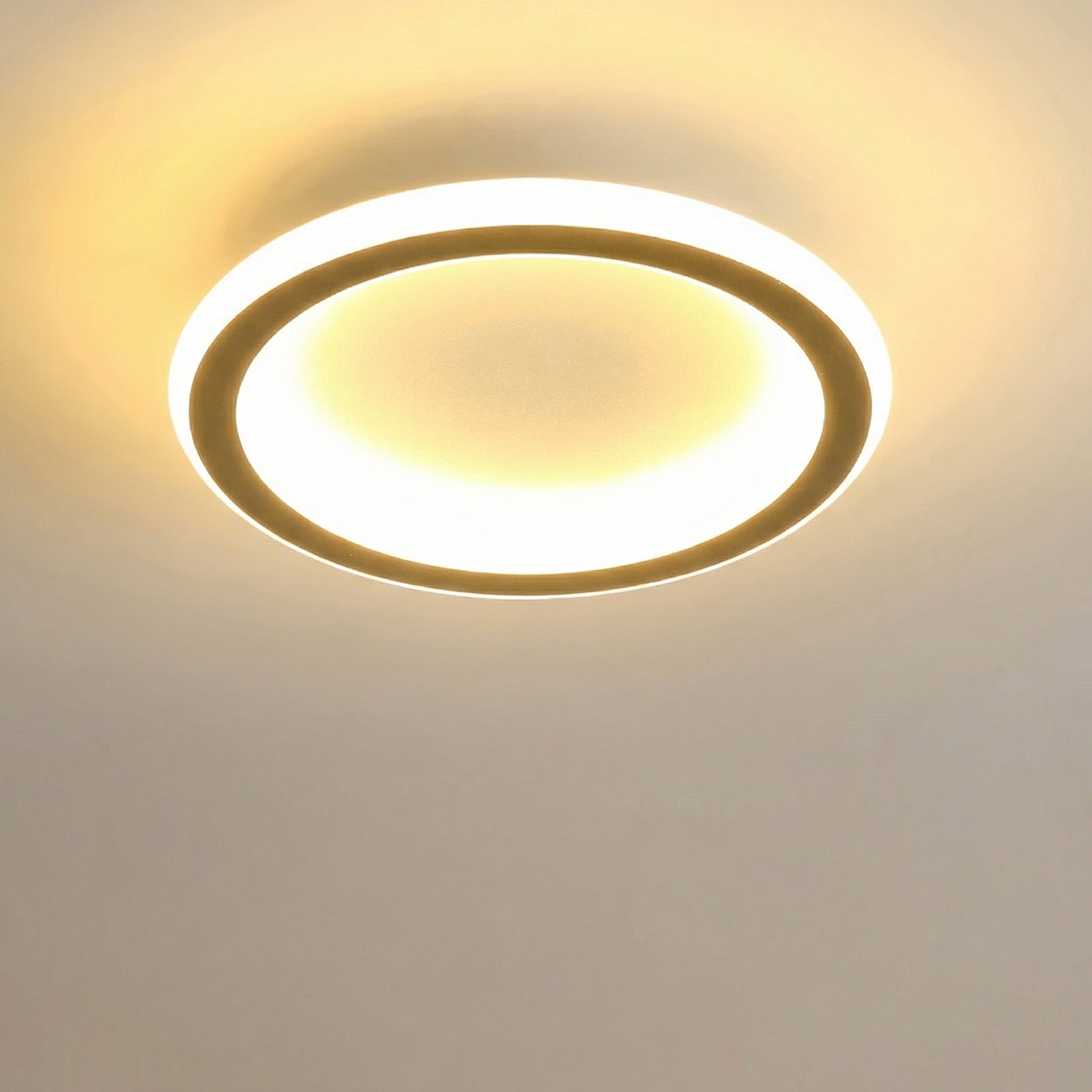 Plafonnier anneau minimaliste — Blanche
