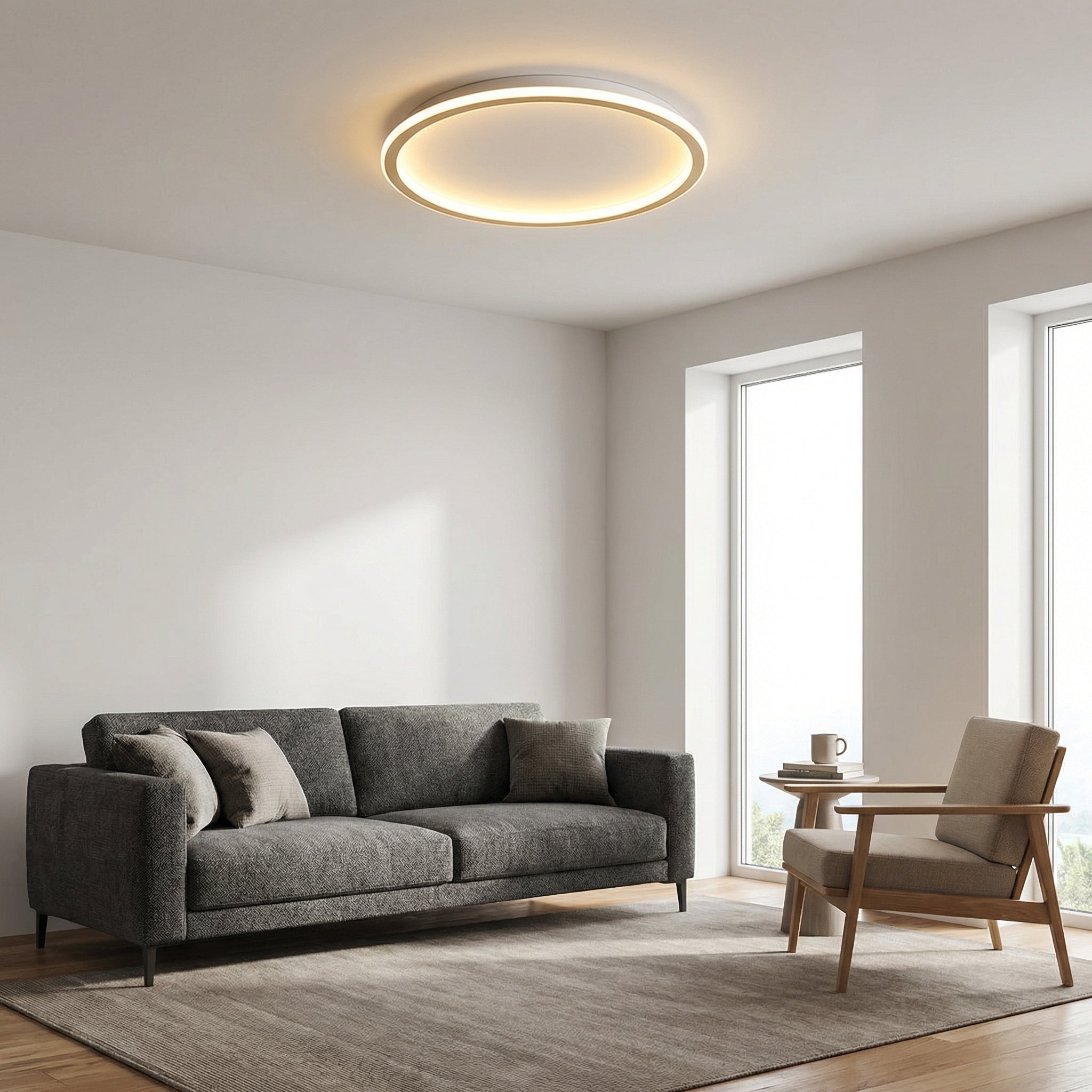 Plafonnier ultra-plat 40 cm — Céleste