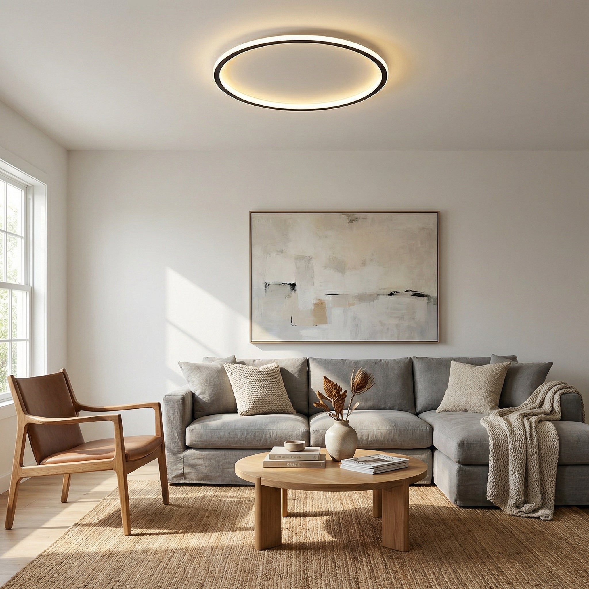 Plafonnier ultra-plat 40 cm — Céleste