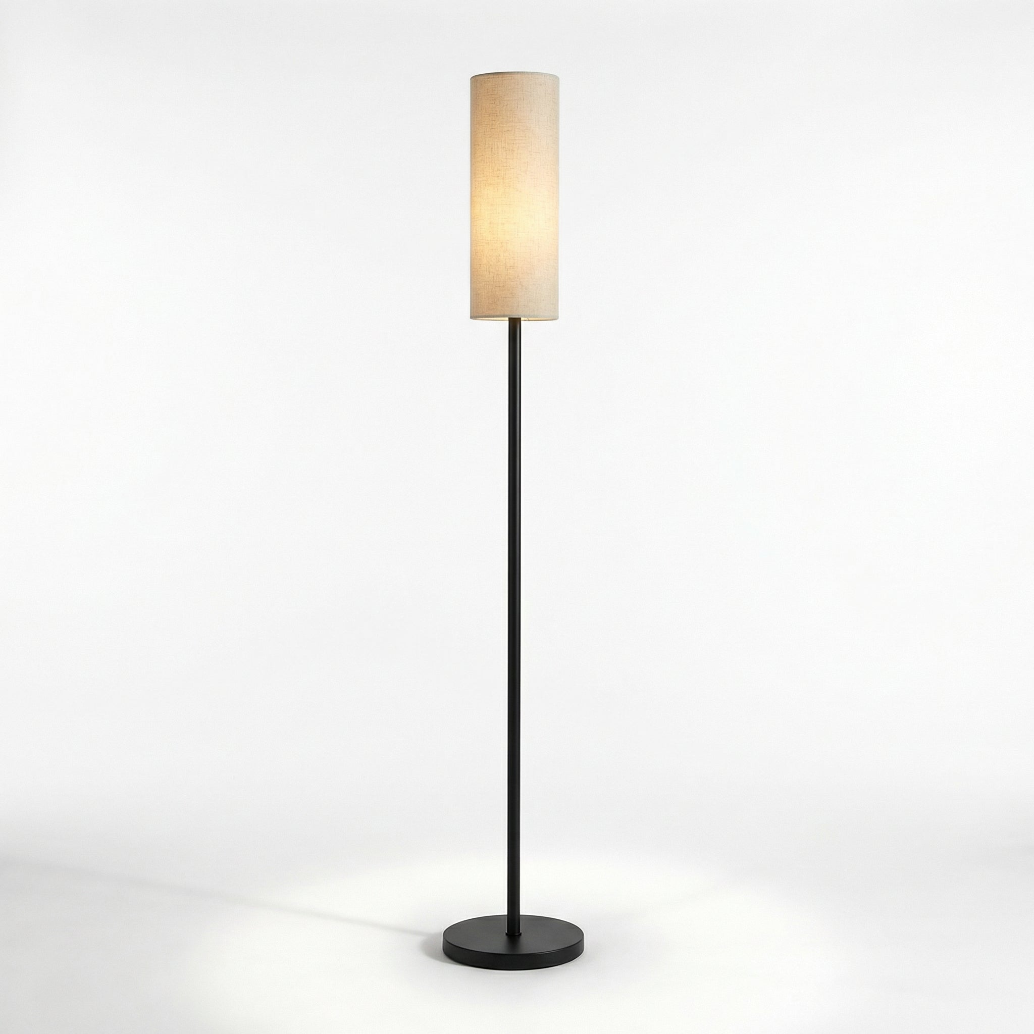 Lampadaire abat-jour lin — Renée