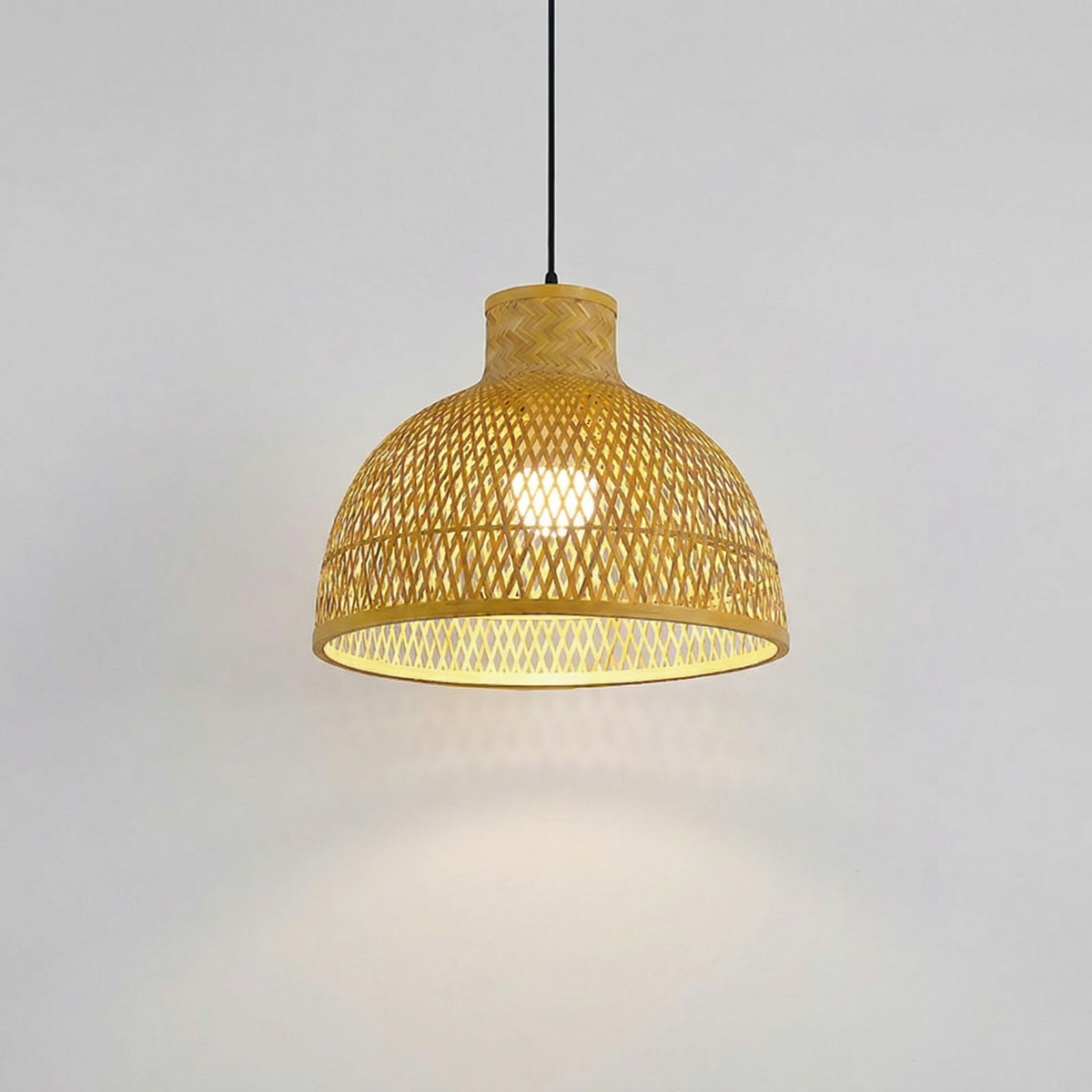 Suspension bambou dôme — Sixtine