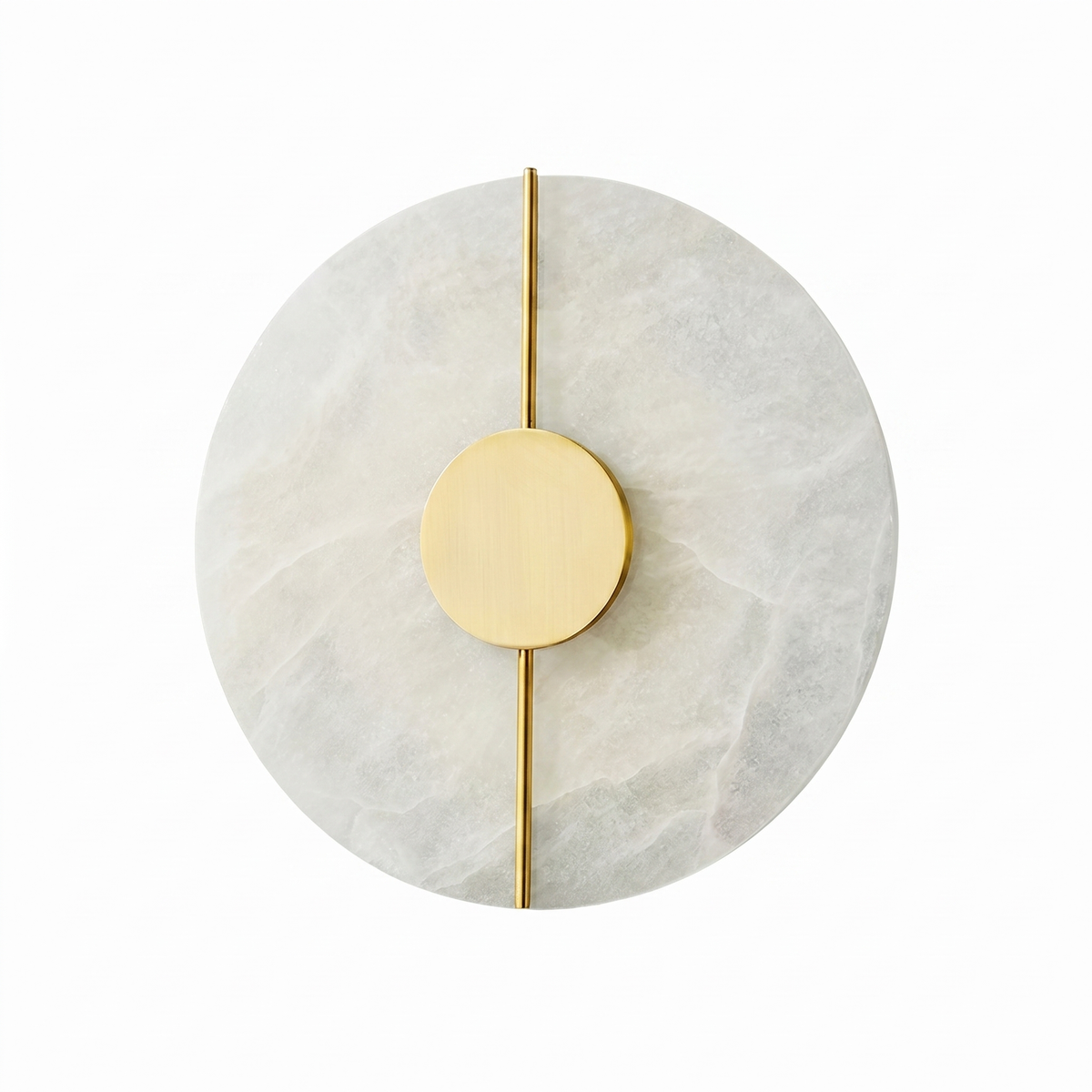 Applique marbre et laiton — Delphine
