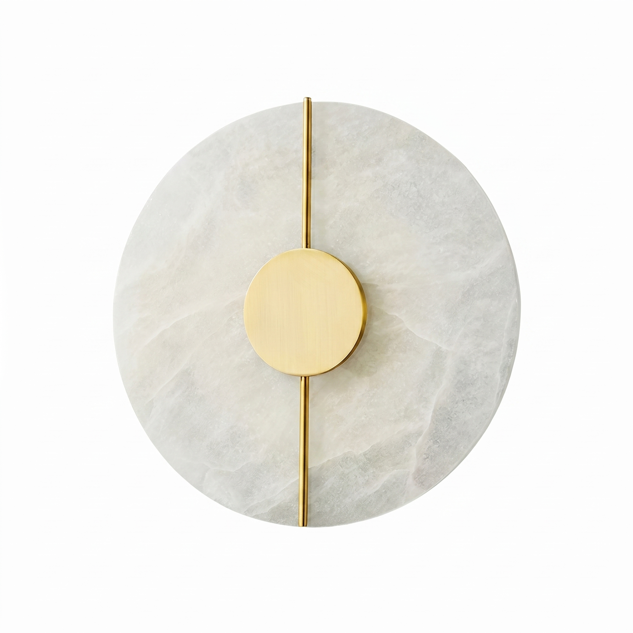 Applique marbre et laiton — Delphine
