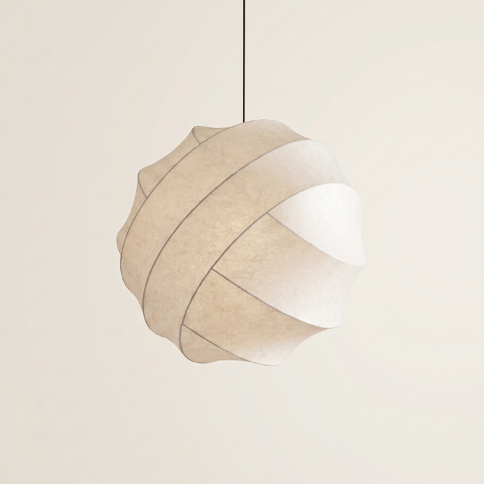 Suspension japonisante en soie — Isaure