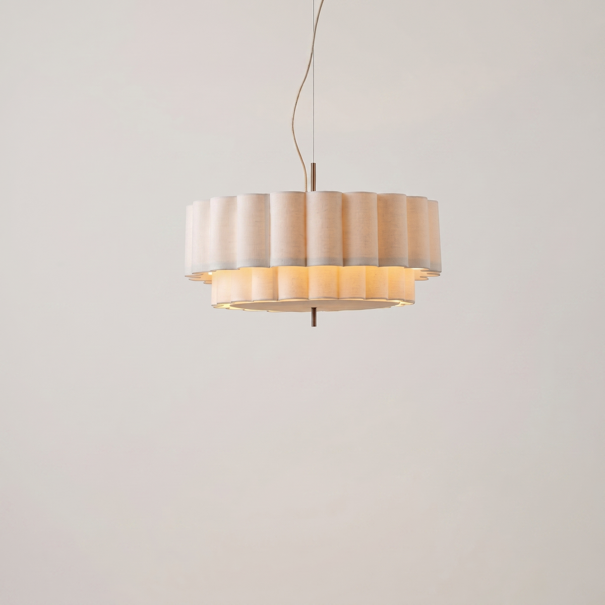 Suspension lustre en tissu — Valentine